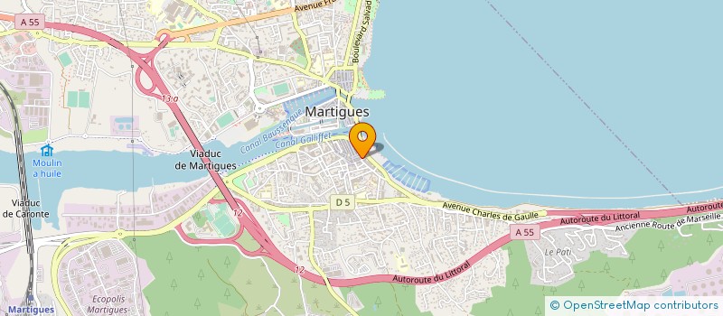 localisation de l'entreprise AUX GERMES DE BLE  MARTIGUES