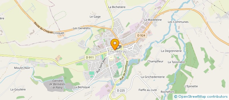 localisation de l'entreprise AUX GOURMANDISES DE CHRISTOPHE à TINCHEBRAY-BOCAGE