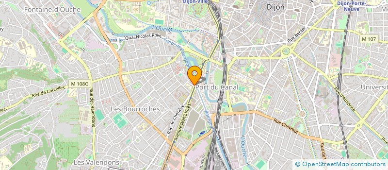 localisation de l'entreprise AUX GOURMANDISES DE L'ECLUSE à DIJON
