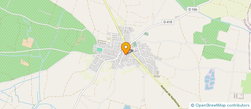 localisation de l'entreprise AUX GOURMANDISES DE MAXIME  OUVEILLAN