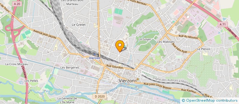 localisation de l'entreprise AUX GOURMANDISES DE SUZON à VIERZON