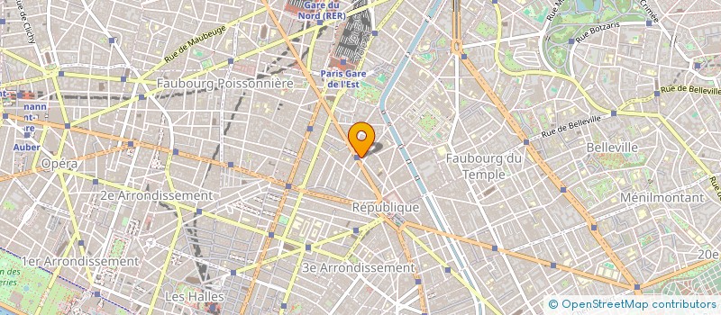 localisation de l'entreprise AUX GOURMANDS DE LA PLACE  PARIS