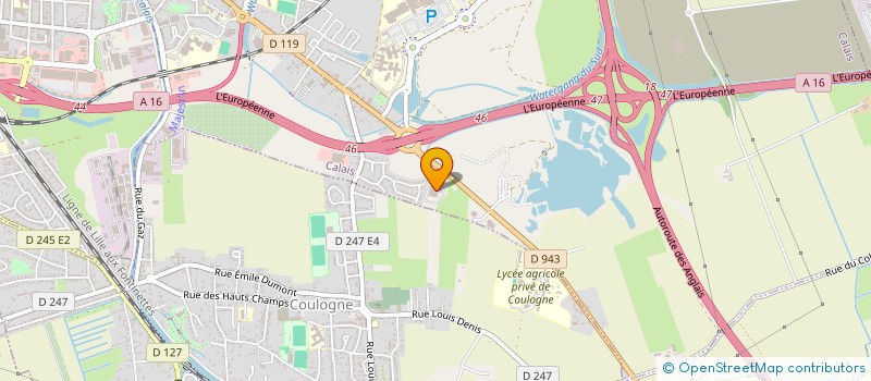 localisation de l'entreprise AUX GOUTS DE LA FERME à CALAIS