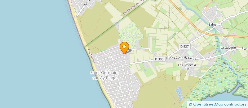 localisation de l'entreprise AUX GRANDS ESPACES  SAINT-GERMAIN-SUR-AY