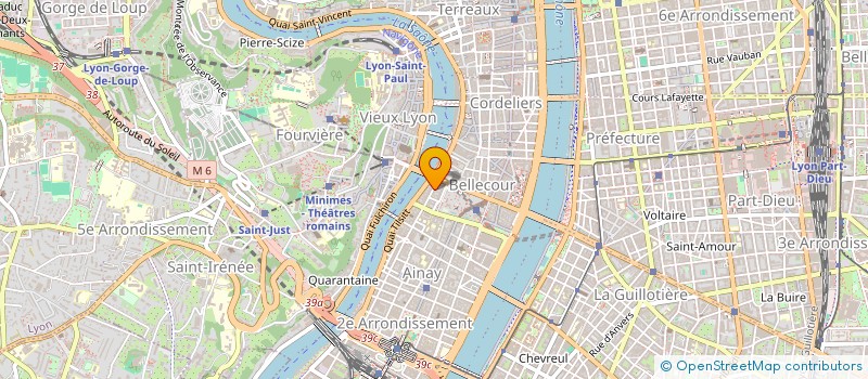 localisation de l'entreprise AUX GRIMOIRES ROMANTIQUES  LYON