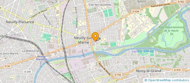 localisation de l'entreprise AUX HALLES DE NEUILLY à NEUILLY-SUR-MARNE