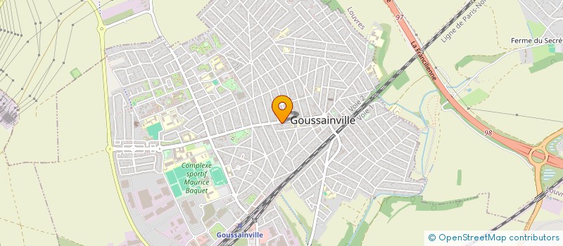 localisation de l'entreprise AUX HALLES DU MARCHE à GOUSSAINVILLE