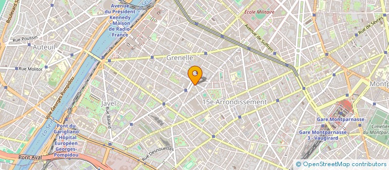 localisation de l'entreprise AUX JARDINS CHARENTAIS à PARIS