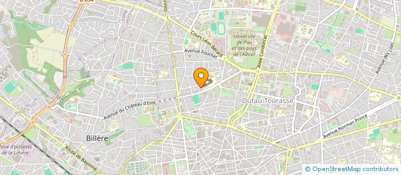 localisation de l'entreprise AUX JARDINS D'ELISA à PAU
