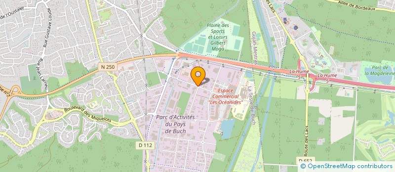 localisation de l'entreprise AUX JARDINS DE L'ATLANTIQUE à LA TESTE-DE-BUCH