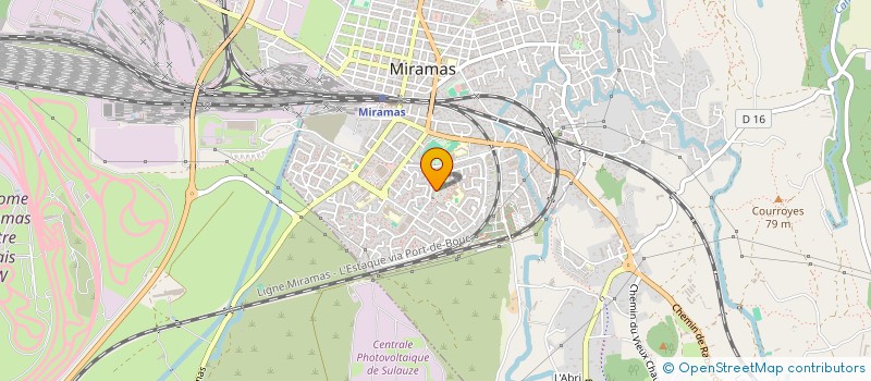 localisation de l'entreprise AUX JARDINS DE PROVENCE à MIRAMAS