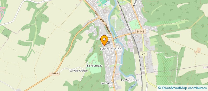 localisation de l'entreprise AUX JOLIS PAS à BAR-SUR-SEINE