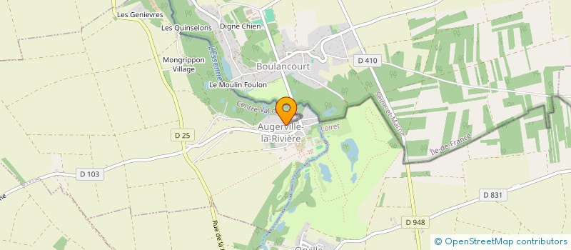 localisation de l'entreprise AUX JOLIS PETITS PETONS à AUGERVILLE-LA-RIVIERE