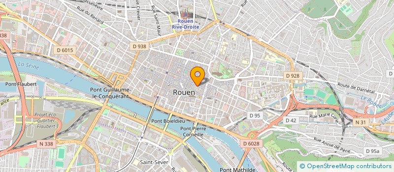 localisation de l'entreprise AUX JOUETS EN BOIS DE ROUEN  ROUEN