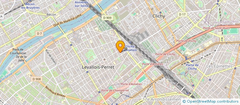 localisation de l'entreprise AUX LARMES CITOYENNES!!! à LEVALLOIS-PERRET