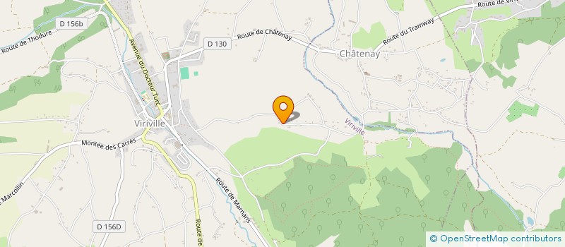 localisation de l'entreprise AUX LINGERIES PROVINCIALES  VIRIVILLE