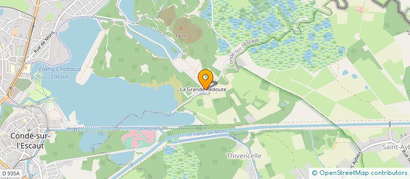 localisation de l'entreprise AUX LOISIRS DES GOURMETS  CONDE-SUR-L'ESCAUT