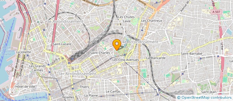 localisation de l'entreprise AUX LUTINS DE LONGCHAMP, ASSOCIATION DES ASSISTANTES MATERNELLES DE MARSEILLE à MARSEILLE