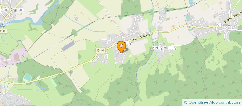 localisation de l'entreprise AUX MENUISIERS COMTOIS à CHATILLON-LE-DUC