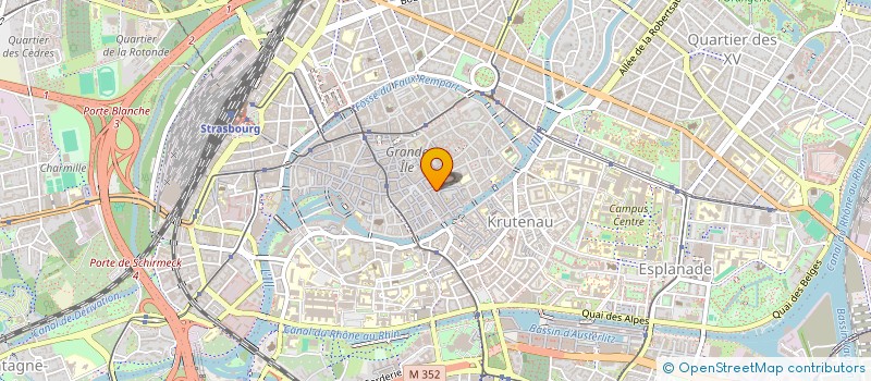 localisation de l'entreprise AUX MERVEILLES DE LA CATHEDRALE à STRASBOURG