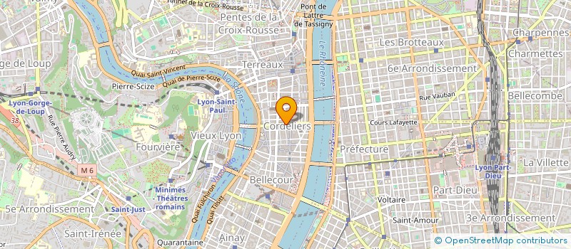 localisation de l'entreprise AUX MERVEILLEUX LYON  LYON