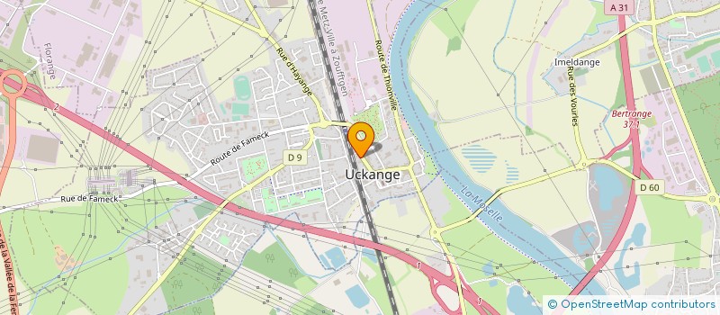 localisation de l'entreprise AUX MEUBLES MASSIFS SARL  UCKANGE