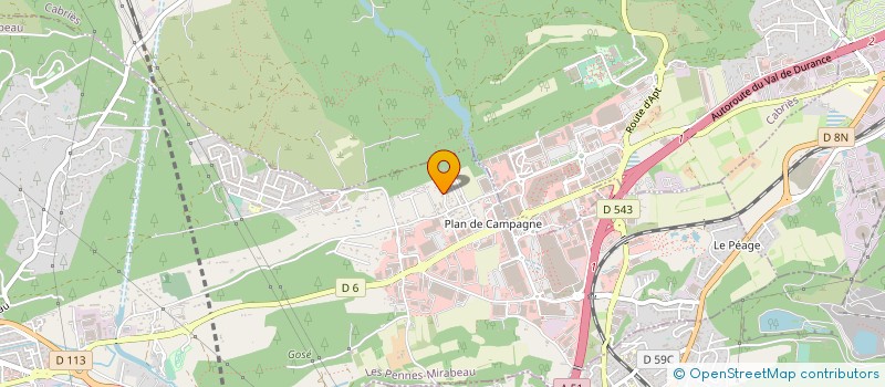 localisation de l'entreprise AUX MEUBLES PROVENCAUX à LES PENNES MIRABEAU
