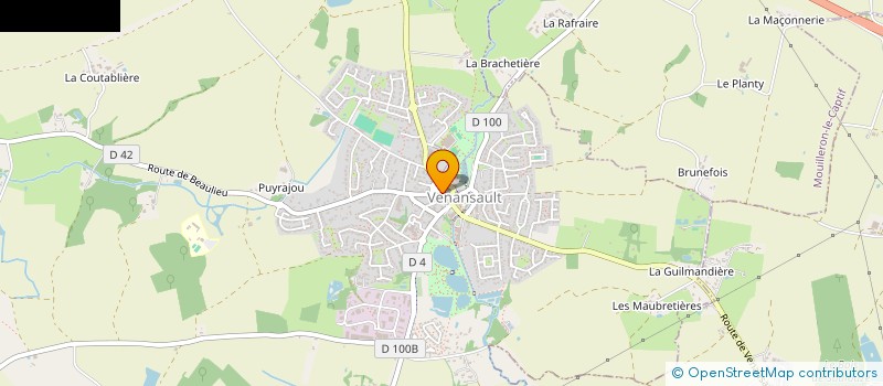 localisation de l'entreprise AUX MICHES DE VENANSAULT  VENANSAULT