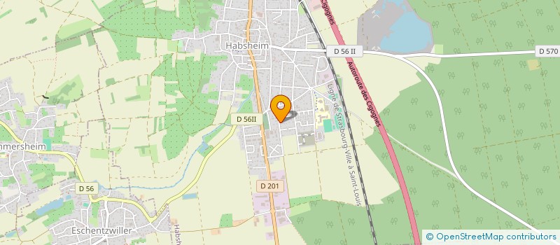 localisation de l'entreprise AUX MILLE COULEURS DES CHERUBINS  DIETWILLER