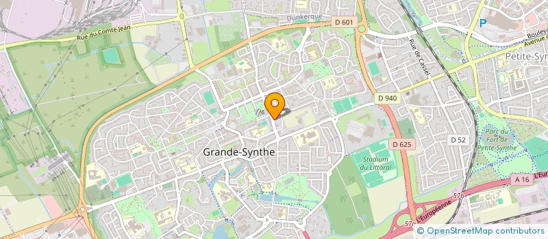 localisation de l'entreprise AUX MILLE ET UN DELICES à GRANDE-SYNTHE