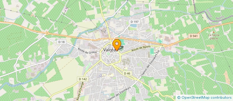 localisation de l'entreprise AUX MILLE ET UNE SAVEURS à VALREAS