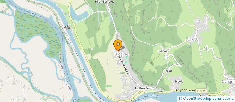 localisation de l'entreprise AUX MILLE SAVEURS DE REMI  BREGNIER-CORDON