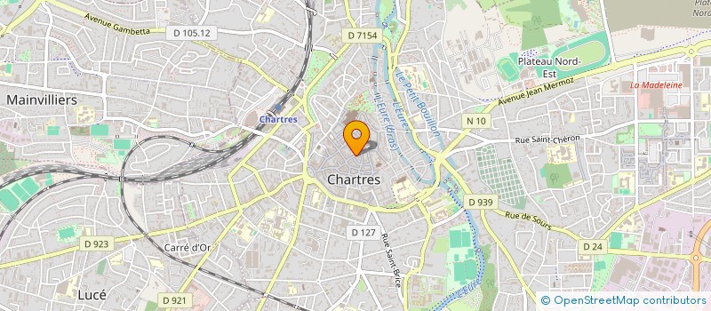 localisation de l'entreprise AUX MILLE & UN DELICES à CHARTRES