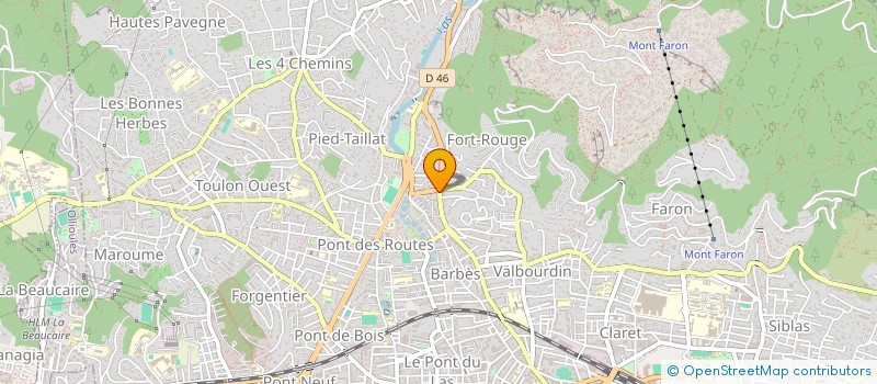 localisation de l'entreprise AUX MILLES DELICES à TOULON