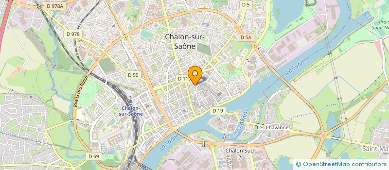 localisation de l'entreprise AUX MILLES IDEES à CHALON-SUR-SAONE