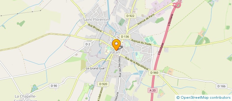 localisation de l'entreprise AUX MIMOSAS DU BERRY à VATAN