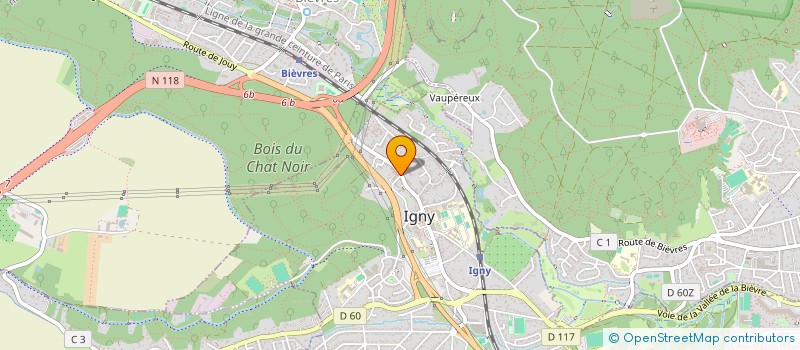 localisation de l'entreprise AUX MULTI DELICES 3 à IGNY