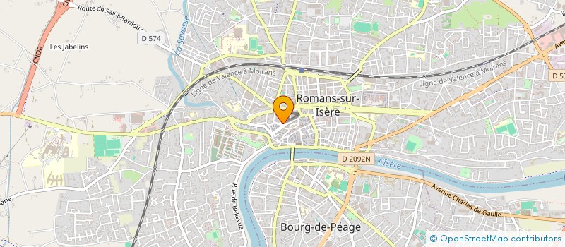 localisation de l'entreprise AUX MULTIPLES SAVEURS à ROMANS-SUR-ISERE