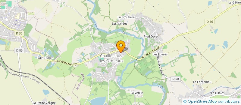 localisation de l'entreprise AUX P'TITS CISEAUX  RIVES DE L'YON