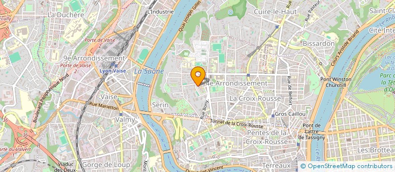 localisation de l'entreprise AUX P'TITS GONES  LYON