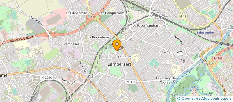 localisation de l'entreprise AUX P TITS MOMES à LAMBERSART