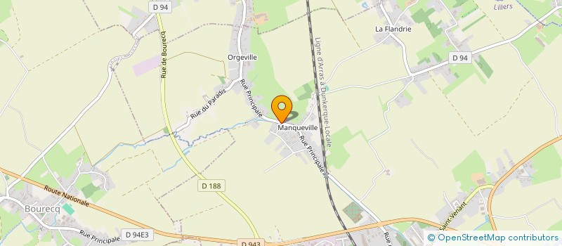 localisation de l'entreprise AUX P'TITS SERVICES  ECQUEDECQUES