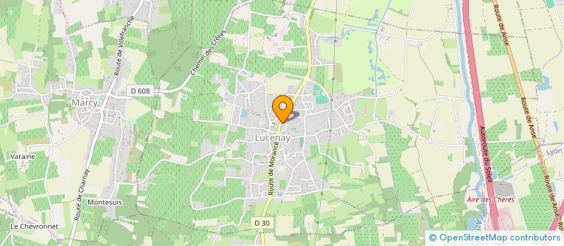 localisation de l'entreprise AUX PAINS D'ANTAN  LUCENAY