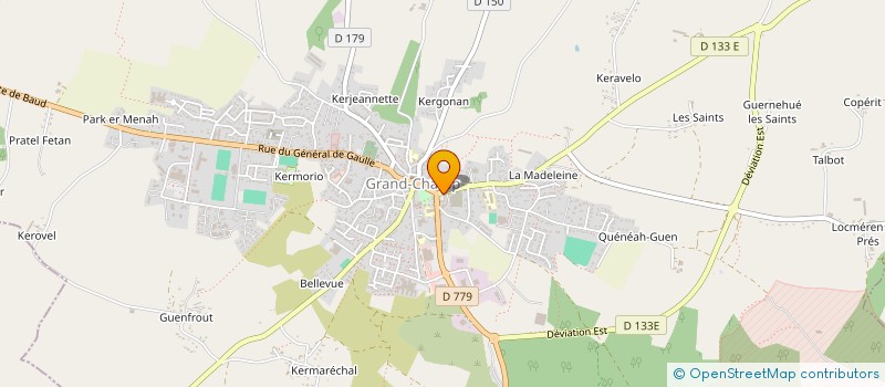 localisation de l'entreprise AUX PAINS DU LOCH à LOCQUELTAS