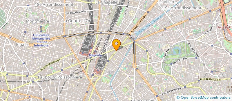 localisation de l'entreprise AUX PAINS GOURMANDS à PARIS