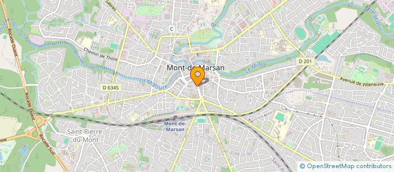 localisation de l'entreprise AUX PAINS GOURMANDS à MONT-DE-MARSAN