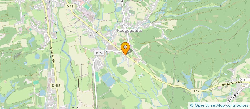 localisation de l'entreprise AUX PAINS PERDUS 90  ROUGEGOUTTE