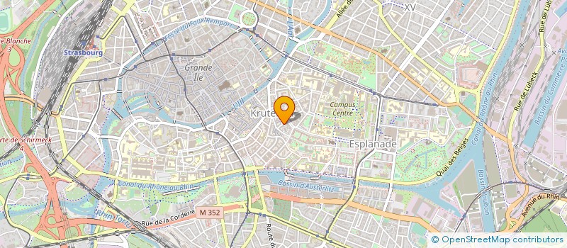 localisation de l'entreprise AUX PALMES D'OR à STRASBOURG