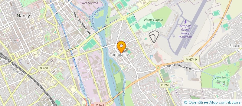 localisation de l'entreprise AUX PARADIS D'ORAN  TOMBLAINE