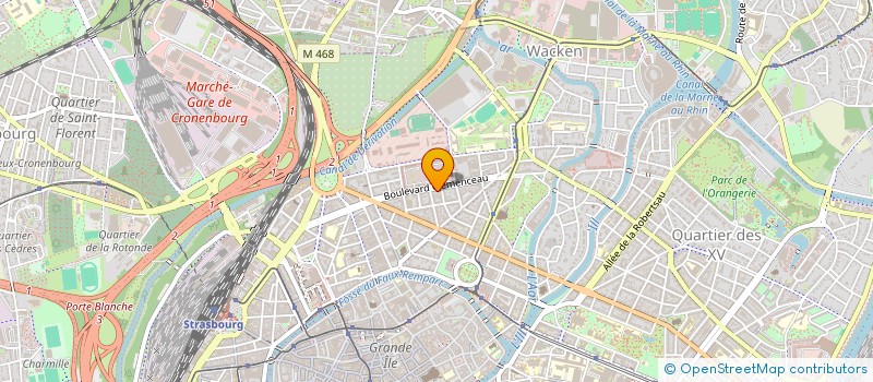 localisation de l'entreprise AUX PARFUMS D ASIE  STRASBOURG